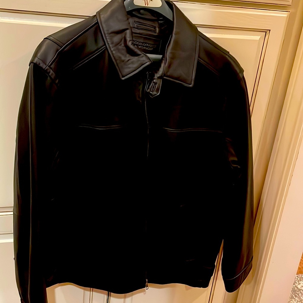Mens Leather Coat